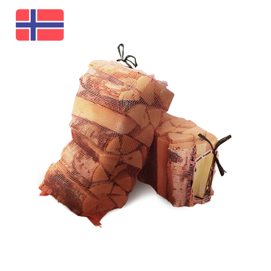 Norsk Bjørkeved 40 L (5 stk)