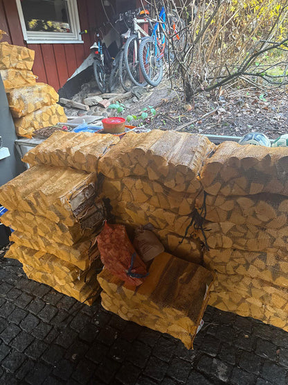 Norsk Bjørkeved 40 L (10 stk)